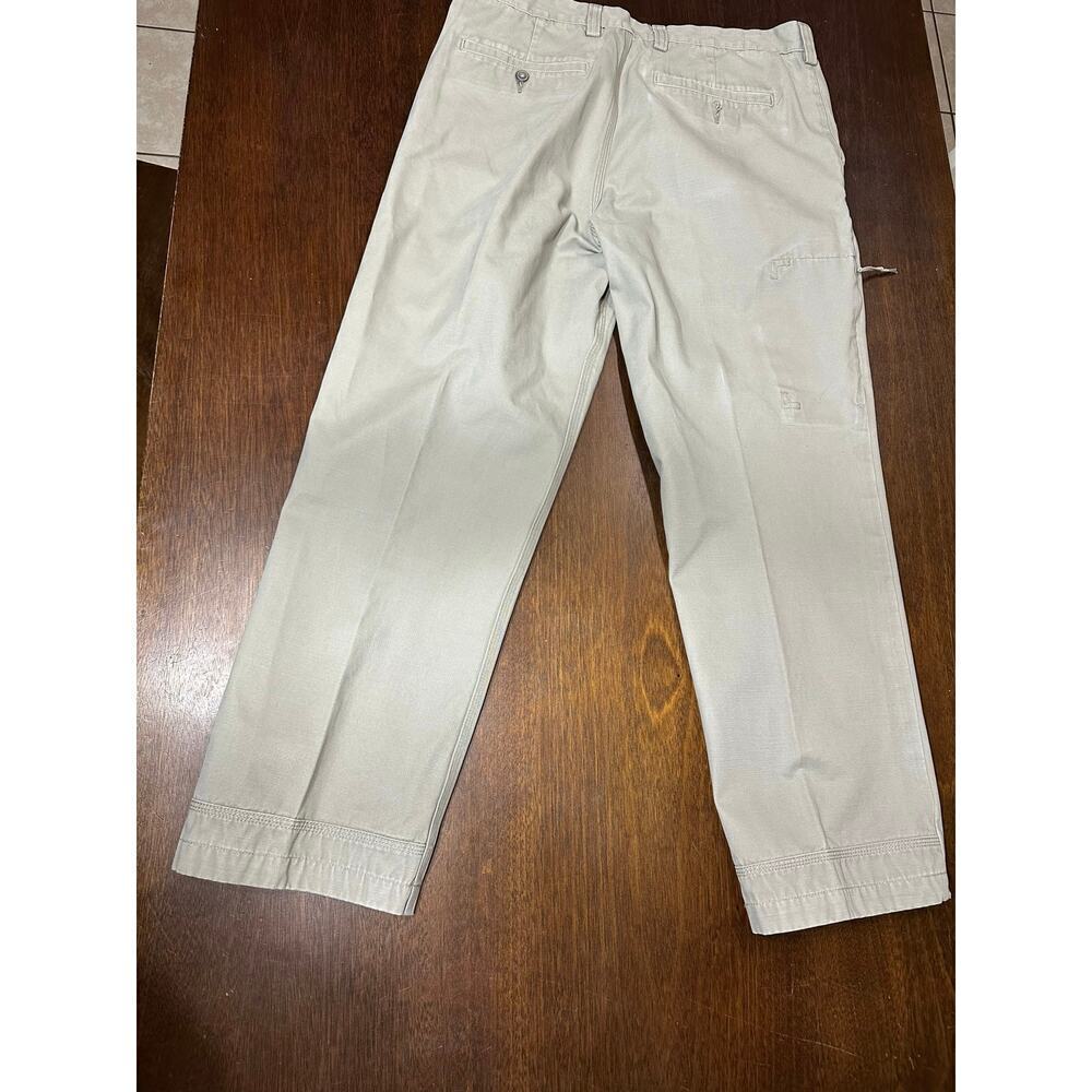 Duluth Trading Pants Men 36x30 Brown Hiking Outdoor Workwear Casual Travel Comfy - Picture 3 of 13